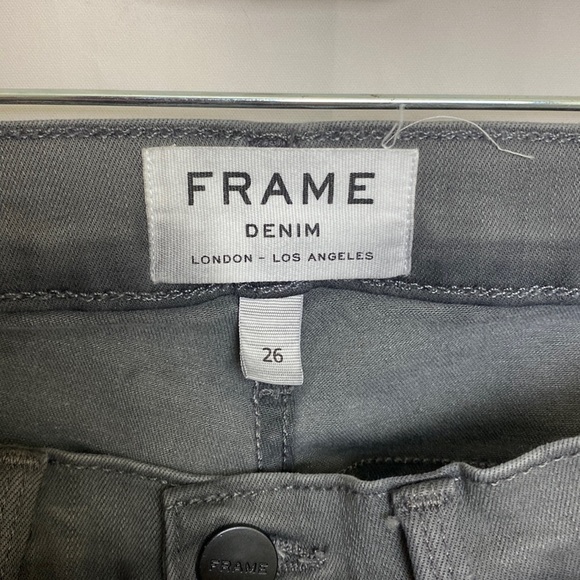 FRAME Le Skinny De Jeanne Raw Distressed Hem - J46 - Picture 5 of 11